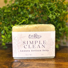 Load image into Gallery viewer, Simple Clean Handcrafted Bar Soap